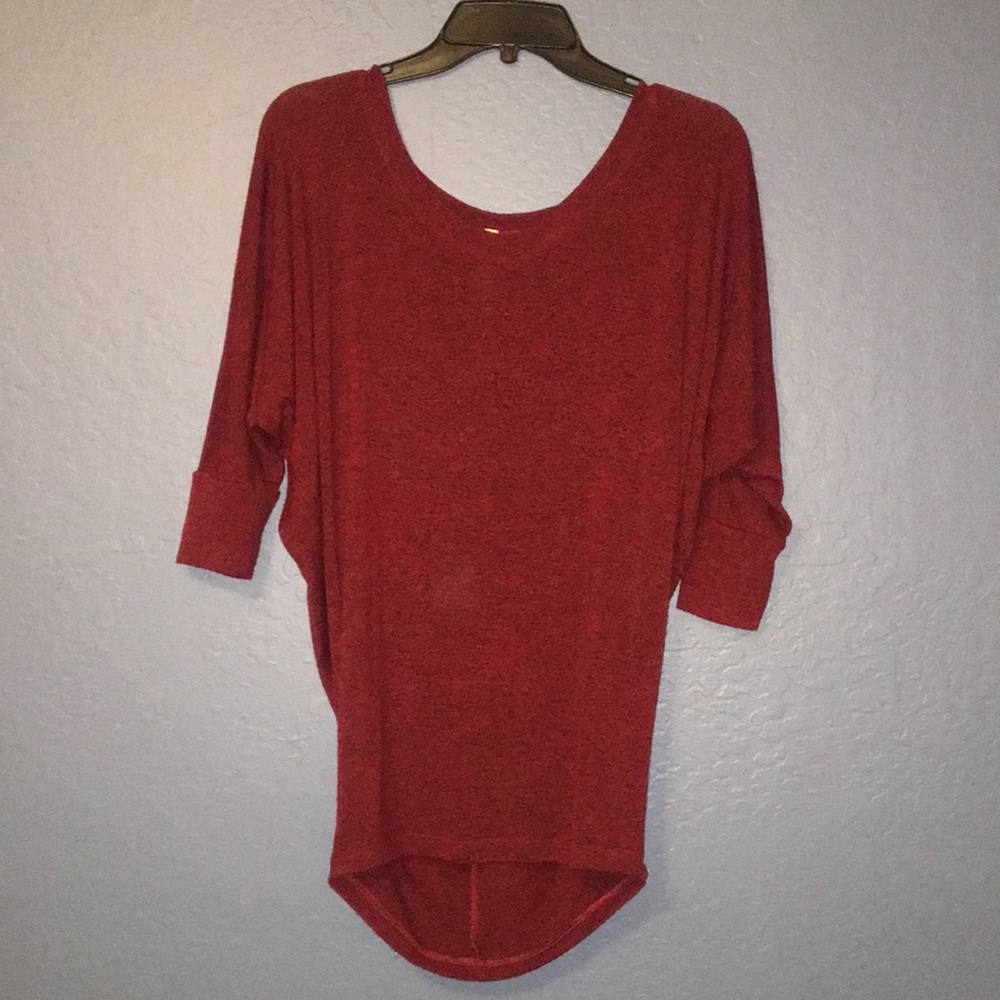 Burgundy sweater